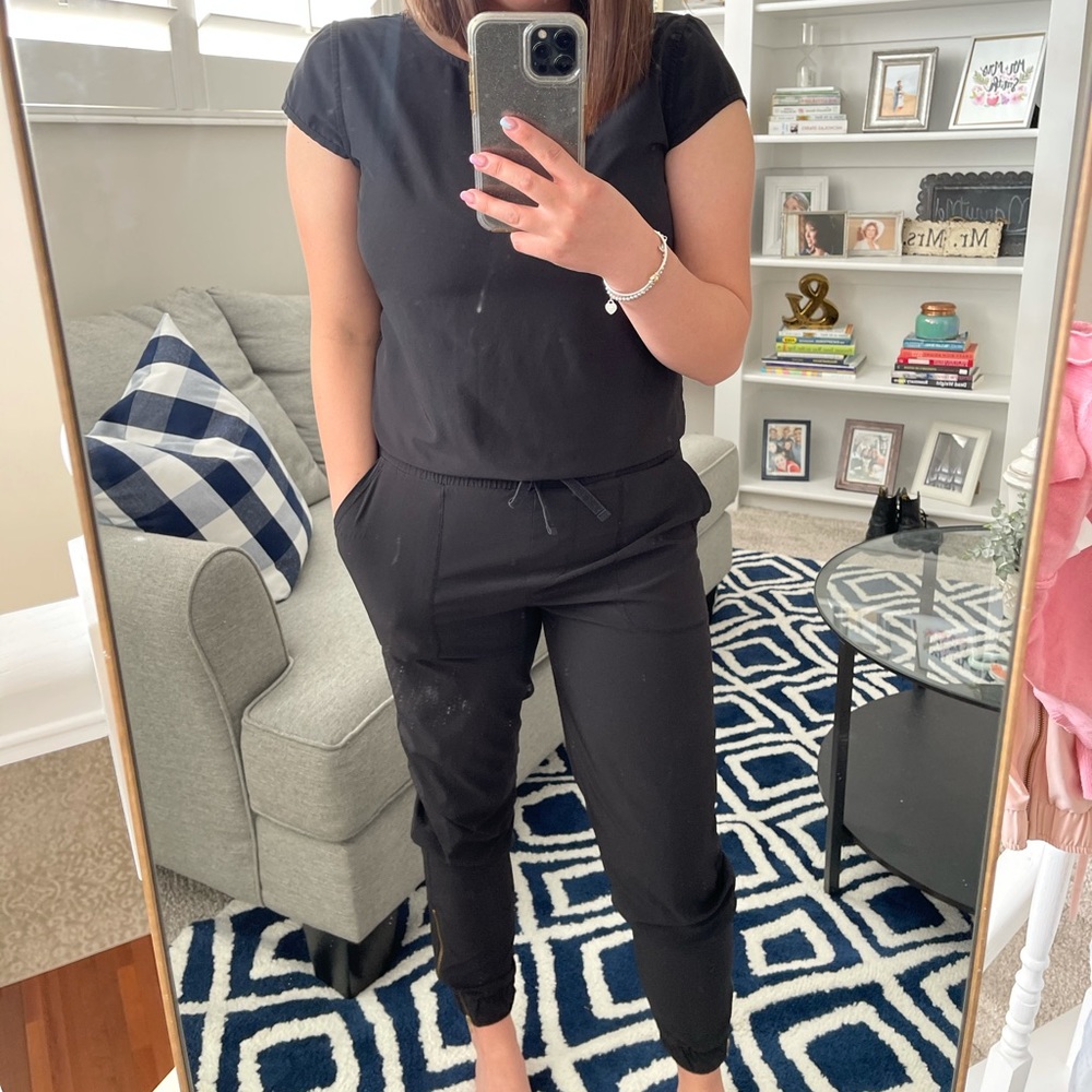 Albion Fit Black Jumpsuit